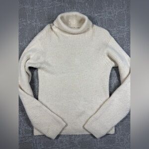 Misha and Puff 100% Baby Alpaca Cowl Neck Sweater Size Small